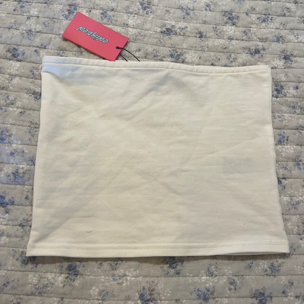 Edikted White Tube Top